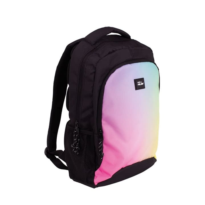 Milan 2-Zip Backpack (21 L) - Black Sunset - Image 1